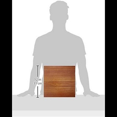 Woodtone 12 X 12 Vinyl Tile Box of 20