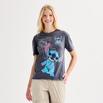 Disney's Lilo & Stitch Juniors' Stitch Graphic Tee