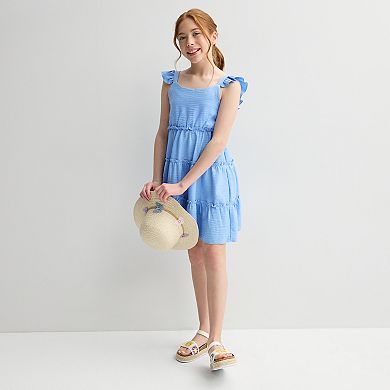 Girls 7-16 Speechless Knee Length Tiered Dress in Regular & Plus Size