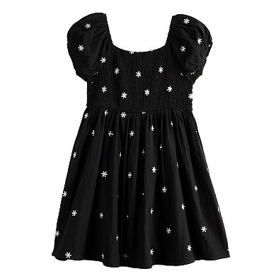 Girls 7-16 Speechless Short Sleeve Flower Dress