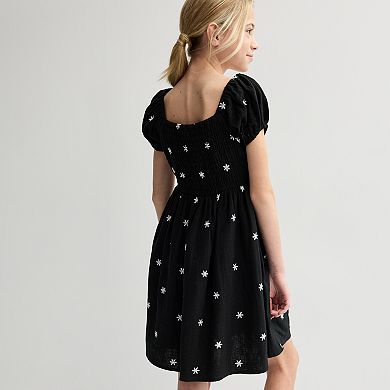 Girls 7-16 Speechless Short Sleeve Flower Dress