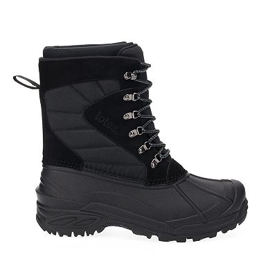 totes Briggs Men's Waterproof Snow Boots