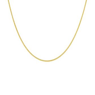 PRIMROSE 24k Gold Over Silver Snake Chain Necklace