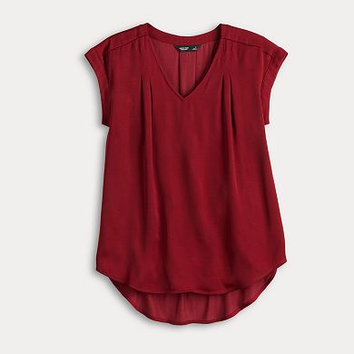 Women's Simply Vera Vera Wang V-Neck Popover Top