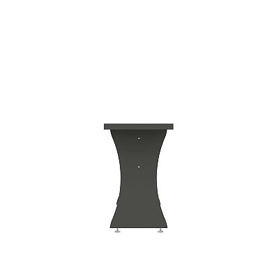 Manhattan Comfort Coney Mid-Century Modern Dining Bench - Set of 2