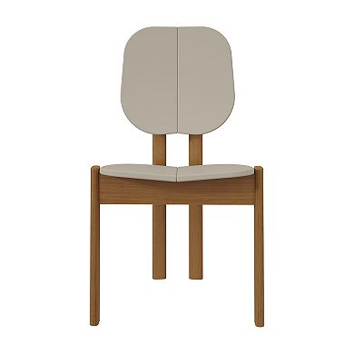 Manhattan Comfort Gales Mid-Century Modern Dining Chair - Set of 2