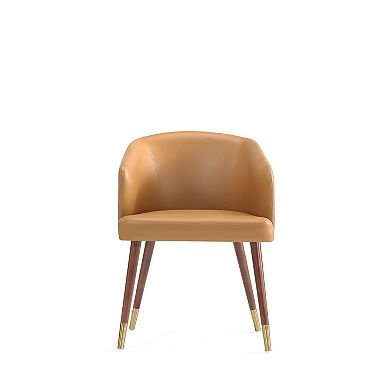 MANHATTAN COMFORT Reeva Modern Faux Leather Upholstered Dining Chair