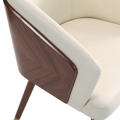 MANHATTAN COMFORT Reeva Modern Faux Leather Upholstered Dining Chair