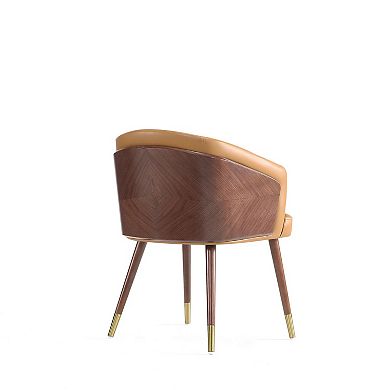 MANHATTAN COMFORT Reeva Modern Faux Leather Upholstered Dining Chair
