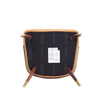 MANHATTAN COMFORT Reeva Modern Faux Leather Upholstered Dining Chair