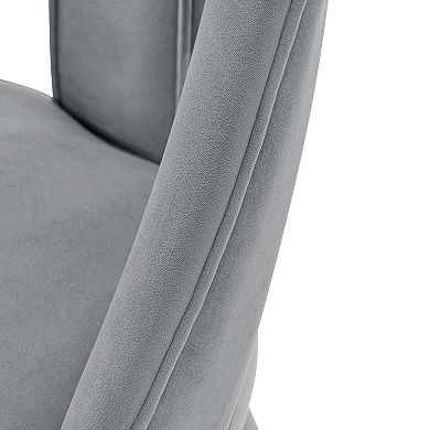MANHATTAN COMFORT Neda Modern Velvet Upholstered Dining Chair