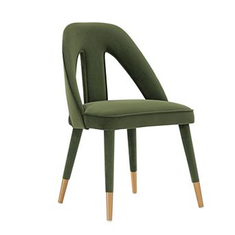 MANHATTAN COMFORT Neda Modern Velvet Upholstered Dining Chair