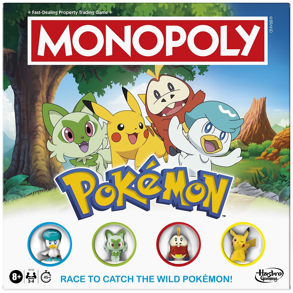 Monopoly® Pokémon Edition Game