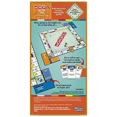 Monopoly® Go to Jail Game Expansion