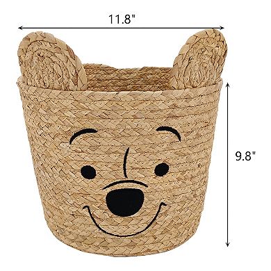 Disney's Winnie The Pooh on Water Hyacinth Rope Bin by The Big One Kids™