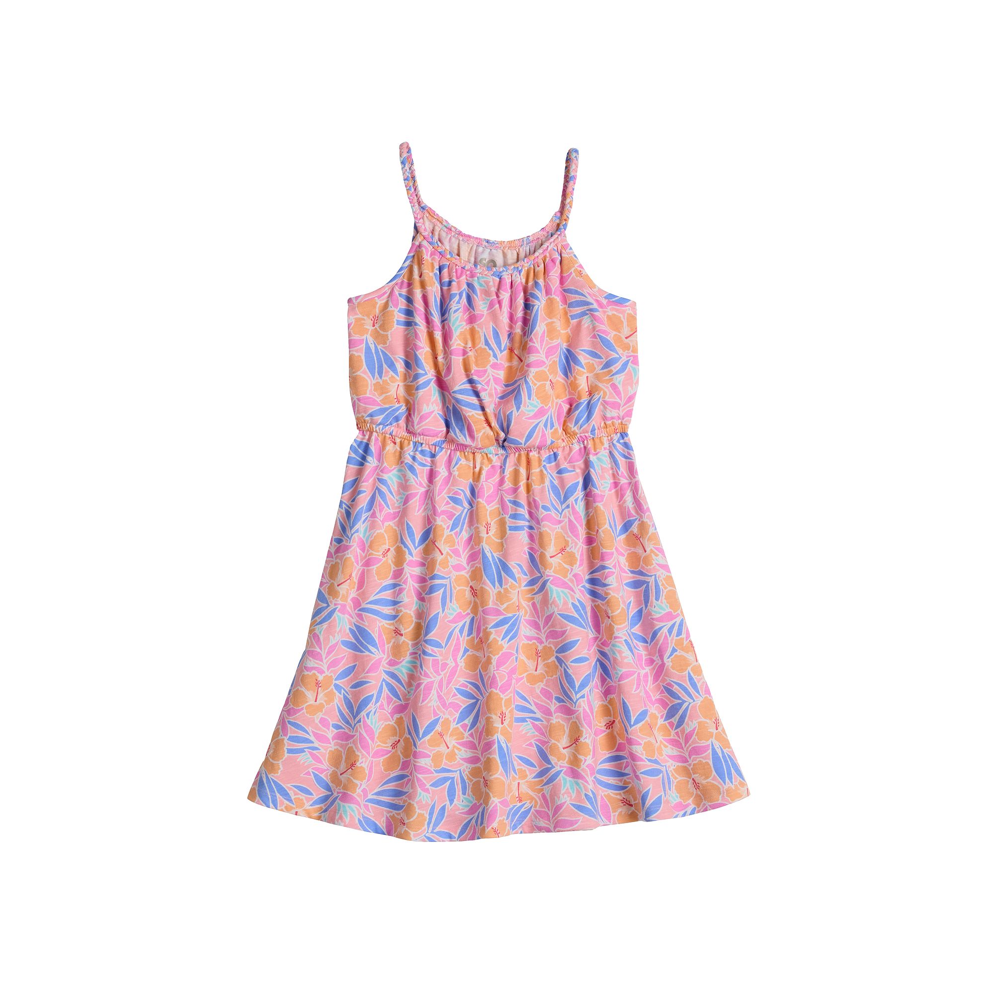 Girls 6-20 SO® Braided Strap Dress in Regular & Plus Size, Girls, Size: L
