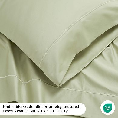 SUPERIOR Egyptian Cotton 1500 Thread Count Marrow Stitch Deep Pocket Sheet Set