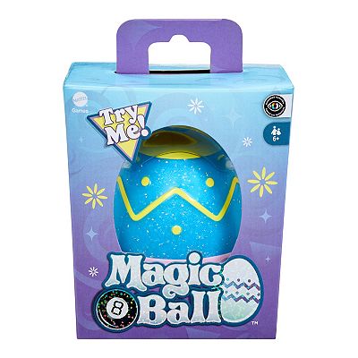 Boule Magique Magic 8 Ball Mattel – Le Célèbre Jeu De Divination, Environ 10 Cm, Sous Licence Officielle