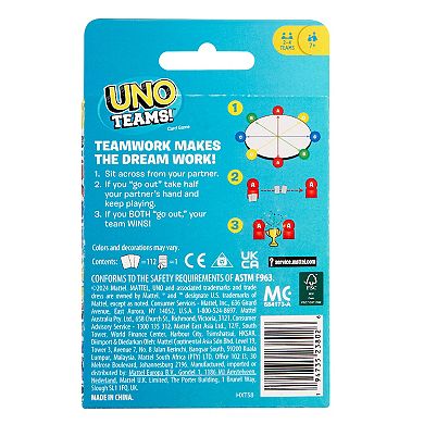 Mattel UNO Teams Card Game