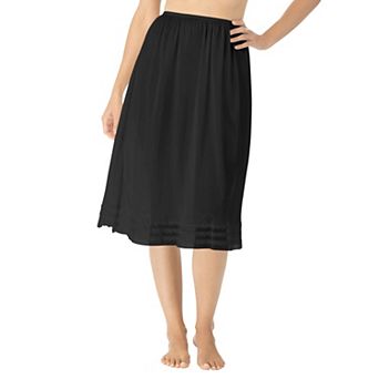 Comfort Choice Plus Size Snip-To-Fit Half Slip