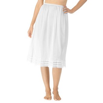 Comfort Choice Plus Size Snip-To-Fit Half Slip