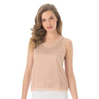 Comfort Choice Plus Size Lace-Trim Camisole