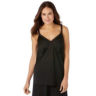 Comfort Choice Plus Size Lace Trim Camisole