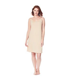 Comfort Choice Plus Size Full Microfiber Slip