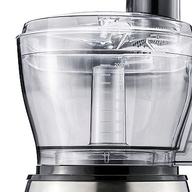 Brentwood Select 8-Cup Food Processor, Stainless Steel