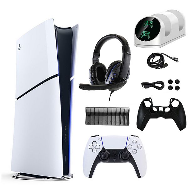 PS5 Slim Digital Console and Accessories Kit