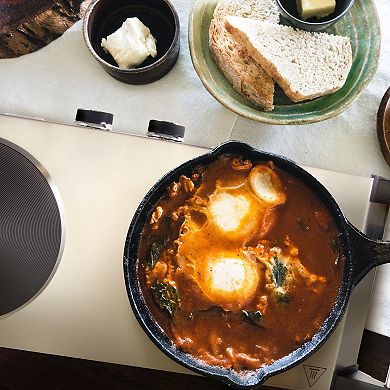 Better Chef Portable Stainless Steel Solid Element Double Electric Burner