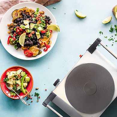 Better Chef Portable Stainless Steel Solid Element Single Electric Burner