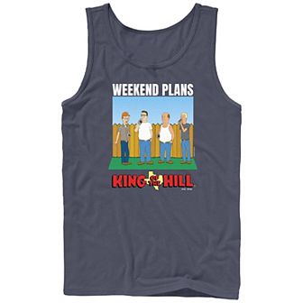 Men's King Of The Hill Weekend Plans Graphic Tank