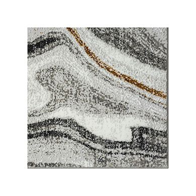 Luxe Weavers Marble Patterned Abstract Swirl Area Rug