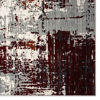LUXE WEAVERS Abstract Distressed Area Rug