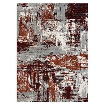 LUXE WEAVERS Abstract Distressed Area Rug
