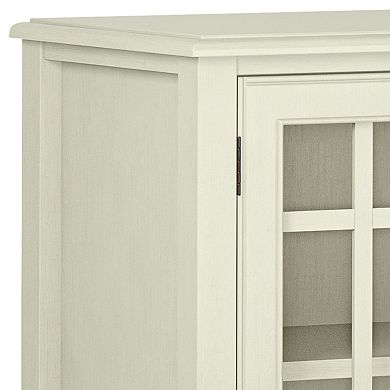 Simpli Home Connaught Low Storage Cabinet