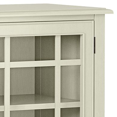 Simpli Home Connaught Low Storage Cabinet