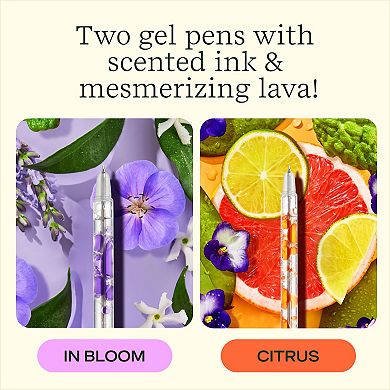 Lifelines 2-pk. Scented Lava Pen Set - In Bloom & Citrus