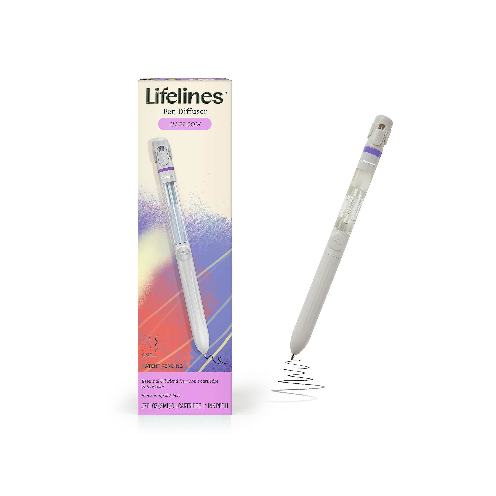 Lifelines Pen Diffuser Essential Oil Blends In Bloom, Multi