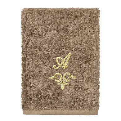 Linum Home Textiles Turkish Cotton Monica 2-Piece Embellished Washcloth Set