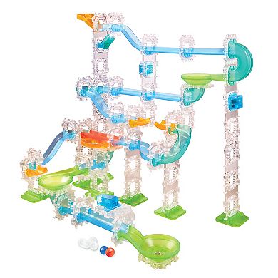 Discovery™ #Mindblown Glow Roll Marble Run Light-Up Construction Set