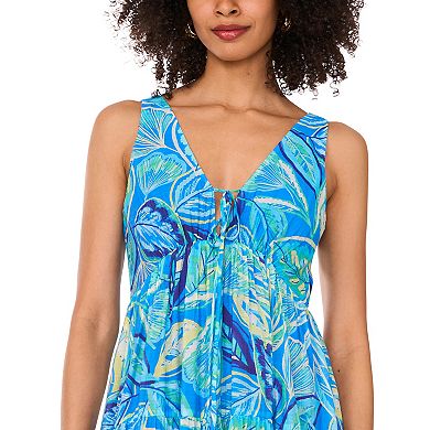 Women's MSK Tie-Front Maxi Dress