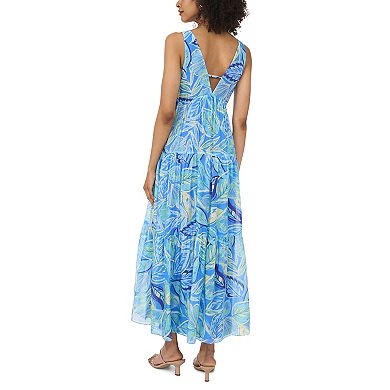 Women's MSK Tie-Front Maxi Dress