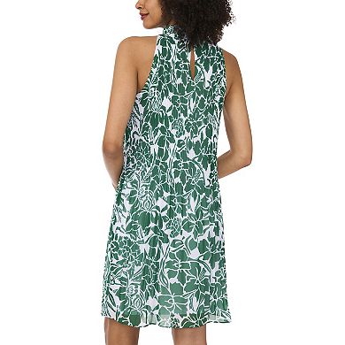 Women's MSK High Neck Release Pleat Short Dress