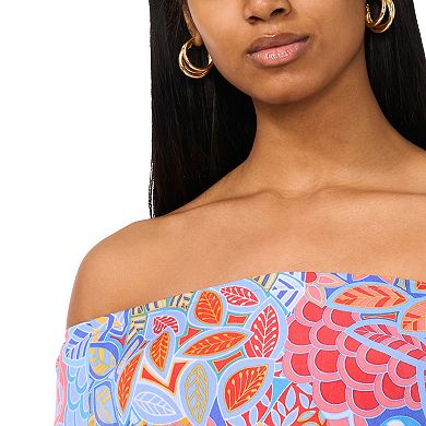 Women's MSK Off the Shoulder Bell Sleeve Dress