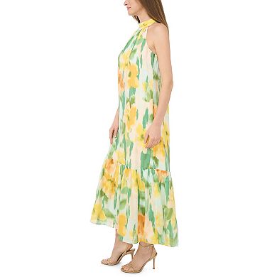 Women's MSK Halter Neck Maxi Dress