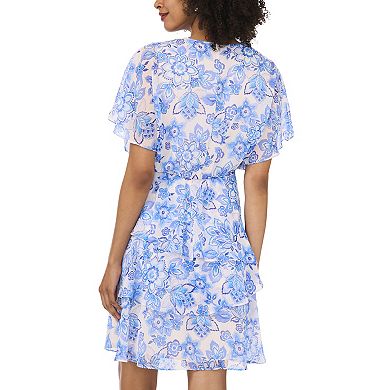Women's MSK Dolman Sleeve Tiered Dress