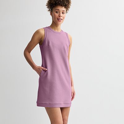 non traditional bridal dresses Sporty Number Print Tank Dress main image 0