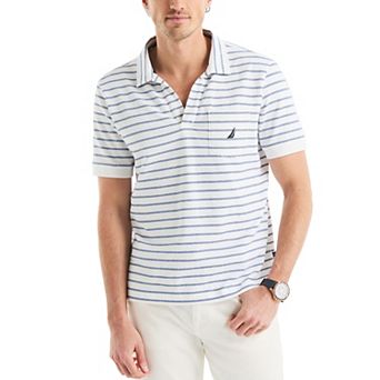 Men's Nautica Striped Seersucker Regular Fit Polo